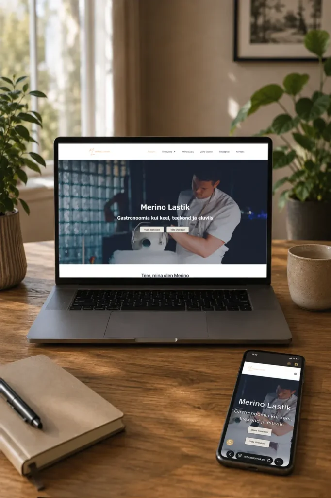 Culinary Chef wordpress website